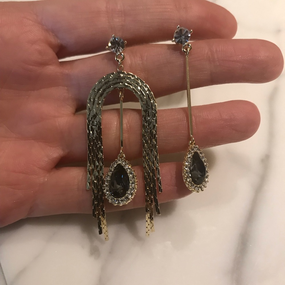 Mismatched earrings